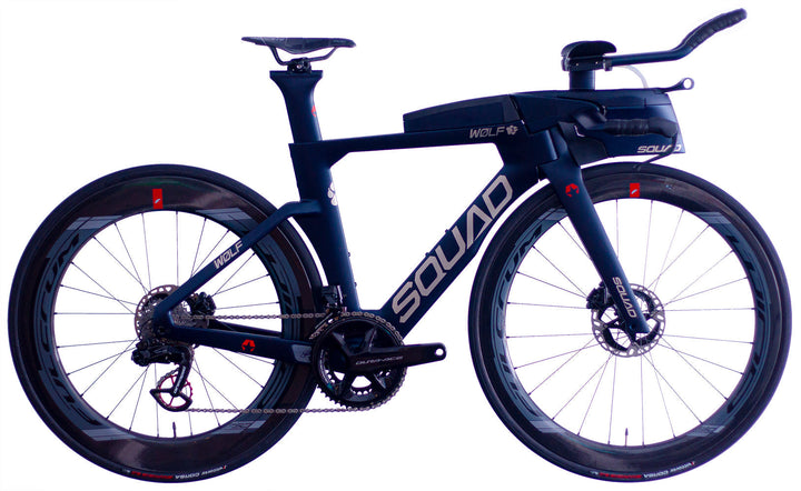 WOLF TRI + 9 Dura Ace Di2 / 4iiii dual Powermeter / Ceramicspeed OSPW Alpah RS / CS BB +ZIPP 454/858 NSW